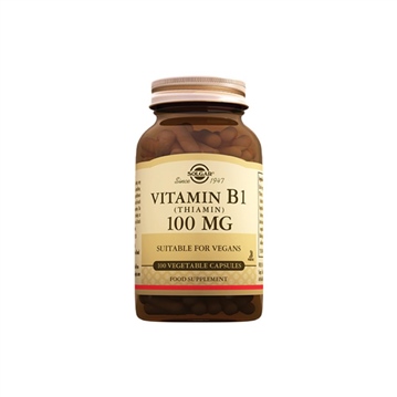 Solgar Vitamin B1 (Thiamin) 100Mg 100 Kapsül