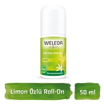Weleda Limon Özlü Doğal Roll-On Deodorant 50 ml